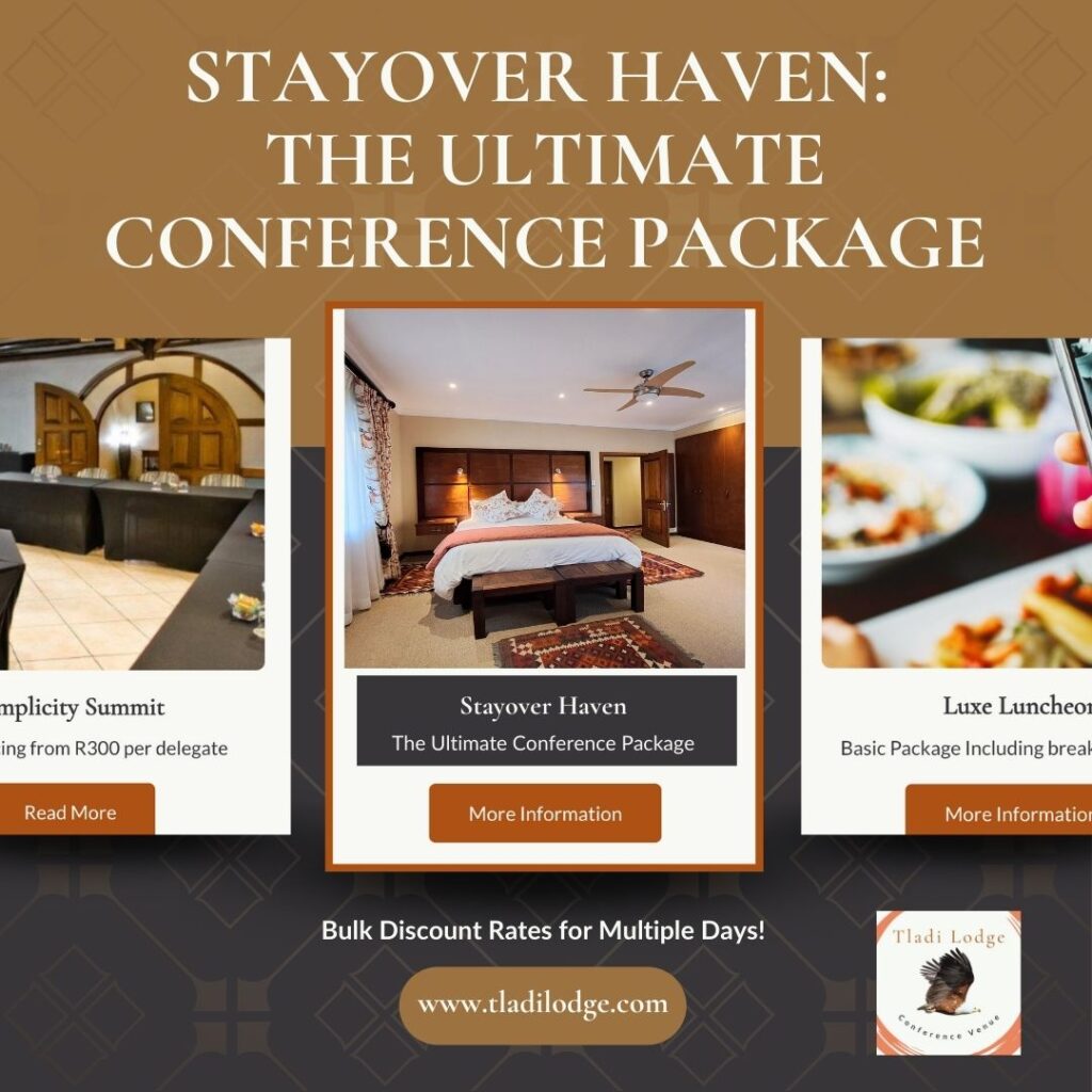 Stayover Haven The Ultimate Conference Package